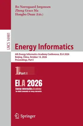 Jørgensen / Ma / Duan |  Energy Informatics | Buch |  Sack Fachmedien