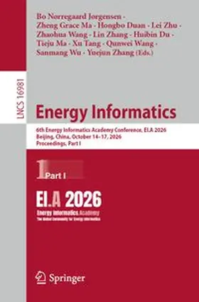 Jørgensen / Ma / Duan |  Energy Informatics | eBook | Sack Fachmedien