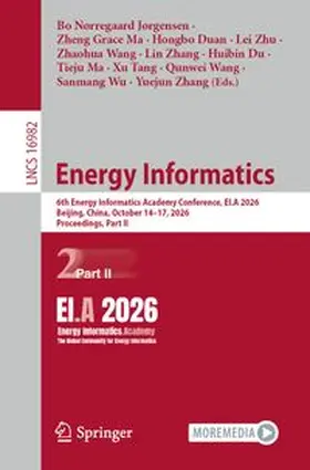 Jørgensen / Ma / Duan |  Energy Informatics | eBook | Sack Fachmedien