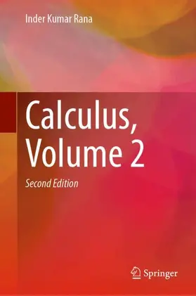 Rana |  Calculus, Volume 2 | Buch |  Sack Fachmedien