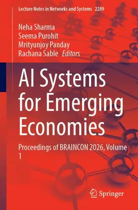 Sharma / Purohit / Panday |  AI Systems for Emerging Economies | Buch |  Sack Fachmedien