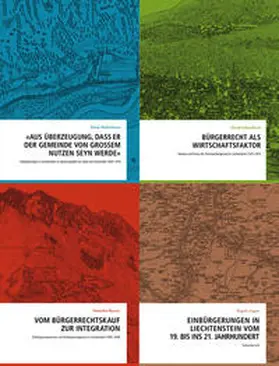 Argast / Biedermann / Marxer |  Einbürgerungen in Liechtenstein 19.–20. Jahrhundert | Buch |  Sack Fachmedien