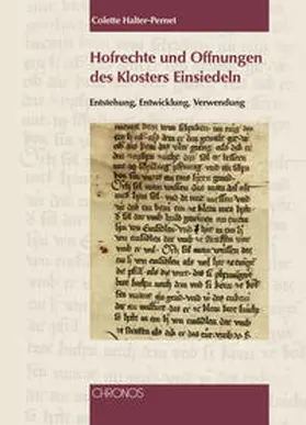 Halter-Pernet |  Hofrechte und Offnungen des Klosters Einsiedeln | Buch |  Sack Fachmedien