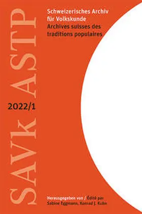 Eggmann / Kuhn |  Schweizerisches Archiv für Volkskunde | Archives suisses des traditions populaires | Buch |  Sack Fachmedien