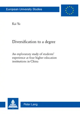 Yu |  Diversification to a degree | Buch |  Sack Fachmedien