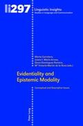 Marin-Arrese / Carretero / Martín de la Rosa |  Evidentiality and Epistemic Modality | Buch |  Sack Fachmedien