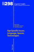Grego / Ylänne / Vicentini |  Age-Specific Issues. Language, Spaces, Technologies | Buch |  Sack Fachmedien