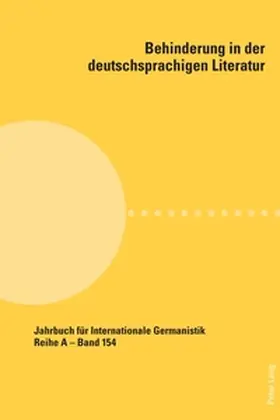 Tekin / Cosan / Cos¸an |  Behinderung in der deutschsprachigen Literatur | Buch |  Sack Fachmedien