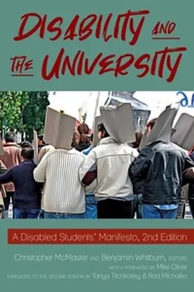 Whitburn / McMaster |  Disability and the University | Buch |  Sack Fachmedien