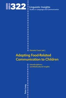  Adapting Food-Related Communication to Children | Buch |  Sack Fachmedien