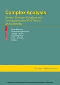 Ebenfelt / Hungerbühler / Mok |  Complex Analysis | eBook | Sack Fachmedien