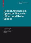 Behrndt / Förster / Trunk |  Recent Advances in Operator Theory in Hilbert and Krein Spac | Buch |  Sack Fachmedien