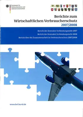 Brandt |  Berichte zum Wirtschaftlichen Verbraucherschutz 2007 und 200 | Buch |  Sack Fachmedien