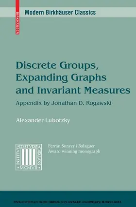 Lubotzky |  Discrete Groups, Expanding Graphs and Invariant Measures | eBook | Sack Fachmedien