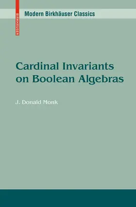 Monk | Cardinal Invariants on Boolean Algebras | E-Book | www.sack.de