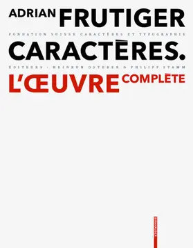 Osterer / Stamm |  Adrian Frutiger – Caractères | eBook | Sack Fachmedien