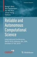 Shin / Hong / Gantenbein |  Reliable and Autonomous Computational Science | Buch |  Sack Fachmedien