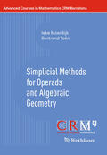 Moerdijk / Toën |  Simplicial Methods for Operads and Algebraic Geometry | eBook | Sack Fachmedien