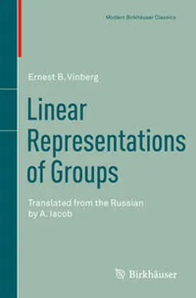 Vinberg |  Linear Representations of Groups | eBook | Sack Fachmedien