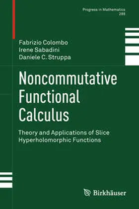 Politecnico di Milano / Politecnico Di Milano / Colombo |  Noncommutative Functional Calculus | eBook | Sack Fachmedien