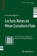 Mantegazza |  Lecture Notes on Mean Curvature Flow | Buch |  Sack Fachmedien