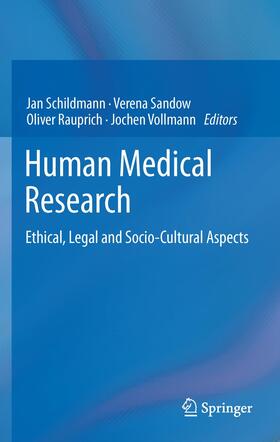 Schildmann / Vollmann / Sandow |  Human Medical Research | Buch |  Sack Fachmedien