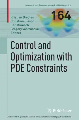 Bredies / Clason / Kunisch | Control and Optimization with PDE Constraints | E-Book | sack.de