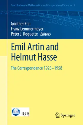 Frei / Lemmermeyer / Roquette |  Emil Artin and Helmut Hasse | eBook | Sack Fachmedien