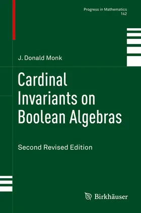 Monk | Cardinal Invariants on Boolean Algebras | E-Book | www.sack.de