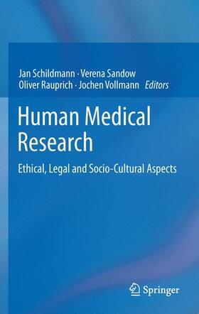 Schildmann / Vollmann / Sandow | Human Medical Research | Buch | 978-3-0348-0763-0 | sack.de