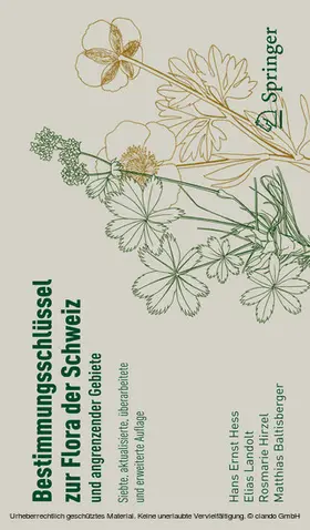 Hess / Landolt / Müller-Hirzel | Bestimmungsschlüssel zur Flora der Schweiz und angrenzender Gebiete | E-Book | www.sack.de