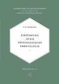 Lehmann |  Lehmann, E: Einführung in die Physiologische Embryologie | Buch |  Sack Fachmedien