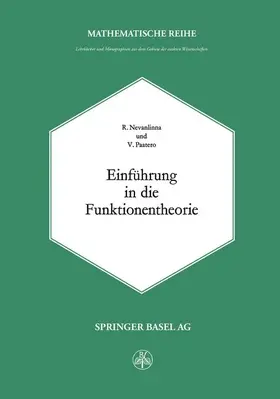 Nevanlinna |  Einführung in die Funktionentheorie | Buch |  Sack Fachmedien