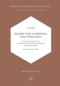 Linder |  Planen und Auswerten von Versuchen | Buch |  Sack Fachmedien