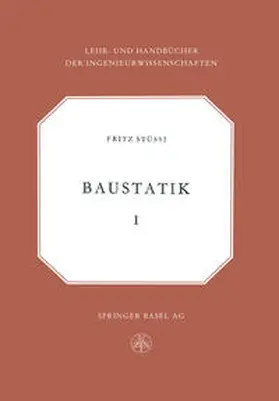 Stussi |  Vorlesungen über Baustatik | eBook | Sack Fachmedien