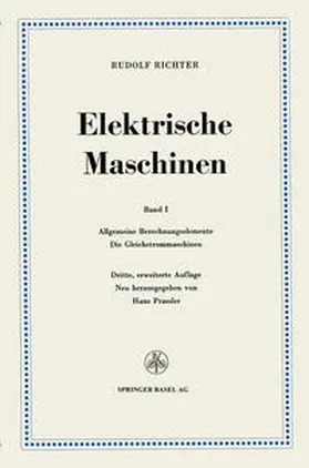 Richter |  Elektrische Maschinen | eBook | Sack Fachmedien