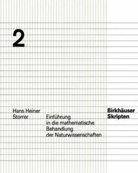 Storrer |  Einführung in die mathematische Behandlung der Naturwissenschaften | eBook | Sack Fachmedien