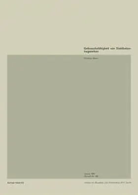 Menn |  Gebrauchsfähigkeit von Stahlbetontragwerken | eBook | Sack Fachmedien