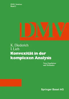 Diederich |  Konvexität in der Komplexen Analysis | eBook | Sack Fachmedien