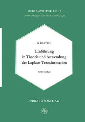 Doetsch |  Einführung in Theorie und Anwendung der Laplace-Transformation | eBook | Sack Fachmedien