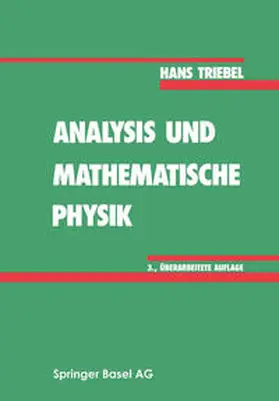 Triebel |  Analysis und mathematische Physik | eBook | Sack Fachmedien