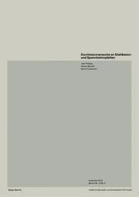 PRALONG / BRÄNDLI / THÜRLIMANN |  Durchstanzversuche an Stahlbeton- und Spannbetonplatten | eBook | Sack Fachmedien