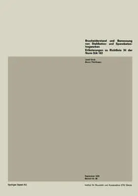 Grob / Thürlimann |  Bruchwiderstand und Bemessung von Stahlbeton- und Spannbetontragwerken | eBook | Sack Fachmedien