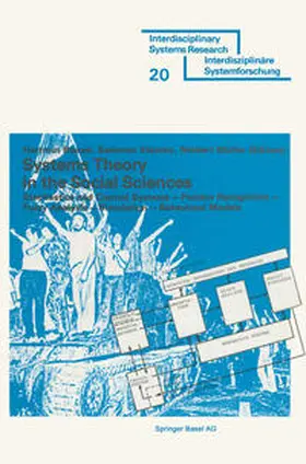 BOSSEL |  Systems Theory in the Social Sciences | eBook | Sack Fachmedien
