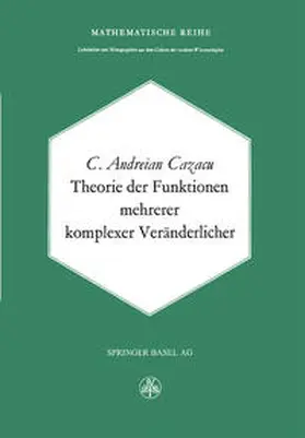Cazacu |  Theorie der Funktionen mehrerer komplexer Veränderlicher | eBook | Sack Fachmedien