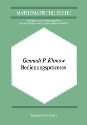 Klimow |  Bedienungsprozesse | eBook | Sack Fachmedien