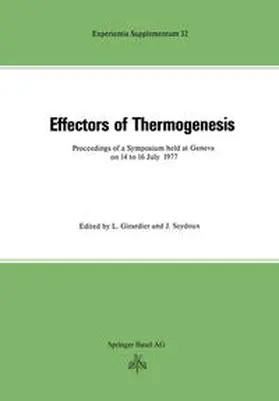 Girardier / Lucien |  Effectors of Thermogenesis | eBook | Sack Fachmedien