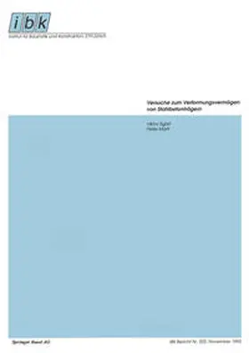 Sigrist / Marti | Versuche zum Verformungsvermögen von Stahlbetonträgern | E-Book | www.sack.de