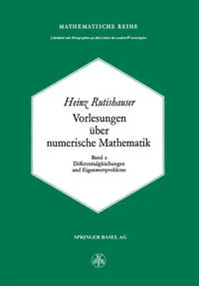 Rutishauser |  Vorlesungen über Numerische Mathematik | eBook | Sack Fachmedien