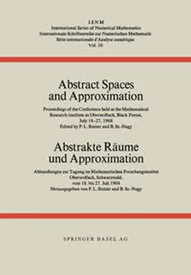 Butzer | Abstract Spaces and Approximation / Abstrakte Räume und Approximation | E-Book | sack.de